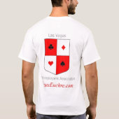 De Tien Commdons van Euchre T-shirt (Achterkant)