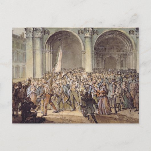 De tien dagen van Brescia, na 1849 Briefkaart (Voorkant)