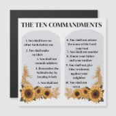 De tien geboden (Voorkant / Achterkant)