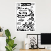 De Tien Geboden 1925  film en poster (Thuiskantoor)