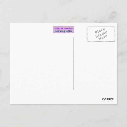 De Tien Geboden Aqua Splash Briefkaart (Achterkant)