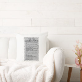 De Tien Geboden Bijbel Kussen