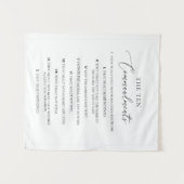 De Tien Geboden Christelijke Bijbelse Kerk Wandkleed (Voorkant (horizontaal))