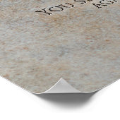 De Tien Geboden die in Stone zijn gegrift Poster (Hoek)