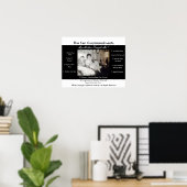 De Tien Geboden die mijn moeder me vertelde Poster (Thuiskantoor)