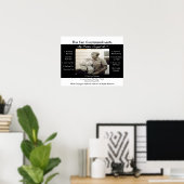 De Tien Geboden die mijn vader me vertelde Poster (Thuiskantoor)