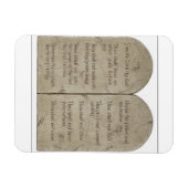 De Tien Geboden [Engels] Magnet Magneet (Horizontaal)