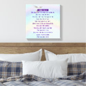 De Tien Geboden - Gewikkeld Canvas (Gloss) (Insitu (Slaapkamer))