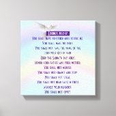 De Tien Geboden - Gewikkeld Canvas (Gloss) (Voorkant)