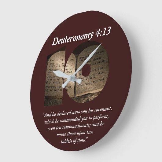 De tien geboden grote klok (Hoek)