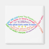 De tien geboden magneet (Voorkant)