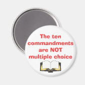 De tien geboden Magnet (Voorkant / Achterkant)