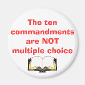 De tien geboden Magnet (Voorkant)