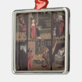 De tien geboden metalen ornament (Links)