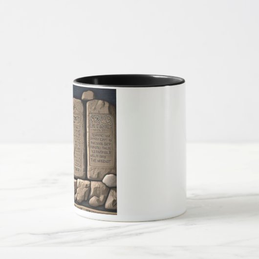 De Tien Geboden Mok (Midden)