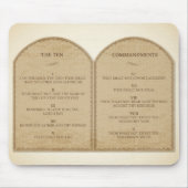 De tien geboden muismat (Voorkant)