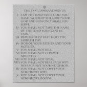 De tien geboden: poster (Voorkant)