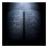 De tien geboden poster (Voorkant)