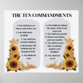 De tien geboden poster (Voorkant)