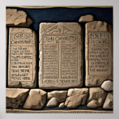 De tien geboden poster (Voorkant)