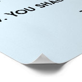 De tien geboden poster (Hoek)