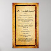 De tien geboden poster (Voorkant)