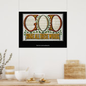 De Tien Geboden Posterprint Poster (Keuken)