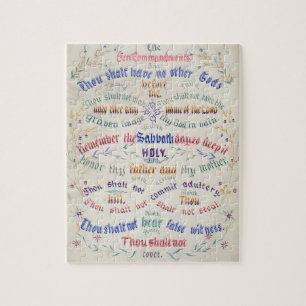 'De Tien Geboden' puzzel