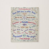 'De Tien Geboden' puzzel Legpuzzel (Verticaal)