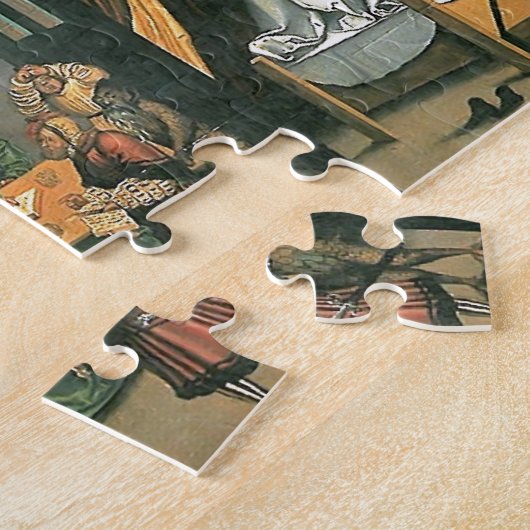 De Tien Geboden van Lucas Cranach de Ouder Legpuzzel (Zijkant)