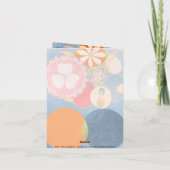 De Tien grootste, groep IV, nr.2 van Hilma af Klin Bedankkaart (Achterkant)