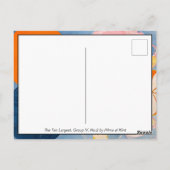 De Tien grootste, groep IV, nr.2 van Hilma af Klin Briefkaart (Achterkant)