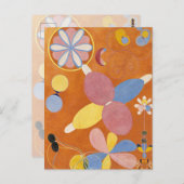 De Tien grootste, groep IV, nr.3 van Hilma af Klin Briefkaart (Voorkant / Achterkant)