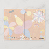 De Tien grootste, groep IV, nr.3 van Hilma af Klin Briefkaart (Achterkant)