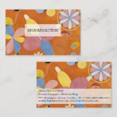 De Tien grootste, groep IV, nr.3 van Hilma af Klin Visitekaartje (Voorkant / Achterkant)