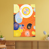 De tien grootste, groep IV, nr.4 Canvas Afdruk (Insitu (Woonkamer))