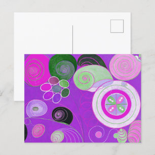 De tien grootste, groep IV, nr. 4 (Paars) Briefkaart