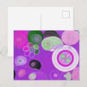 De tien grootste, groep IV, nr. 4 (Paars) Briefkaart (Voorkant / Achterkant)