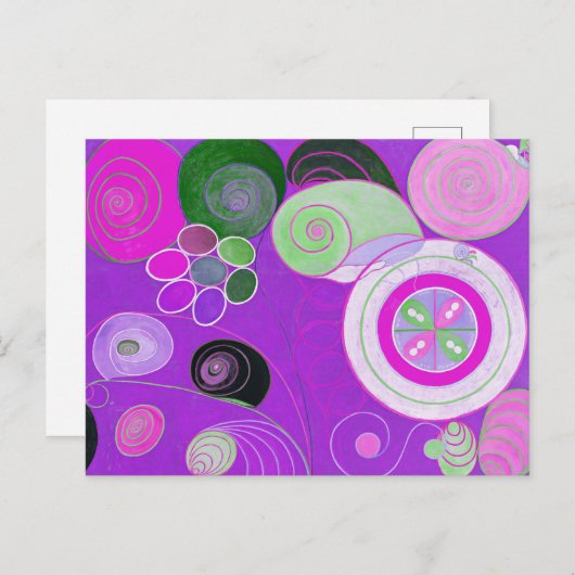 De tien grootste, groep IV, nr. 4 (Paars) Briefkaart (Voorkant / Achterkant)