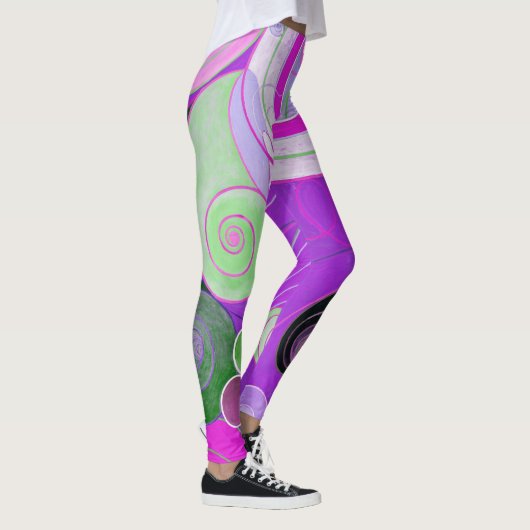 De tien grootste, groep IV, nr. 4 (Paars) Leggings (Rechts)