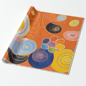 De Tien grootste, groep IV, nr.4 van Hilma af Klin Cadeaupapier (Uitgerold)