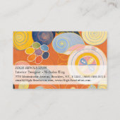 De Tien grootste, groep IV, nr.4 van Hilma af Klin Visitekaartje (Achterkant)