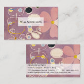 De Tien grootste, groep IV, nr.5 van Hilma af Klin Visitekaartje (Voorkant / Achterkant)