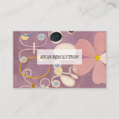 De Tien grootste, groep IV, nr.5 van Hilma af Klin Visitekaartje (Voorkant)