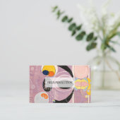 De Tien grootste, groep IV, nr.6 van Hilma af Klin Visitekaartje (Staand voorkant)