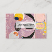 De Tien grootste, groep IV, nr.6 van Hilma af Klin Visitekaartje (Voorkant)