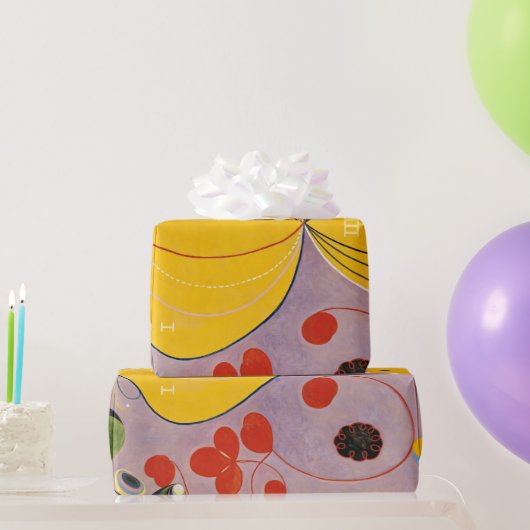 De Tien grootste, groep IV, nr.7 van Hilma af Klin Cadeaupapier (Feestgeschenken)