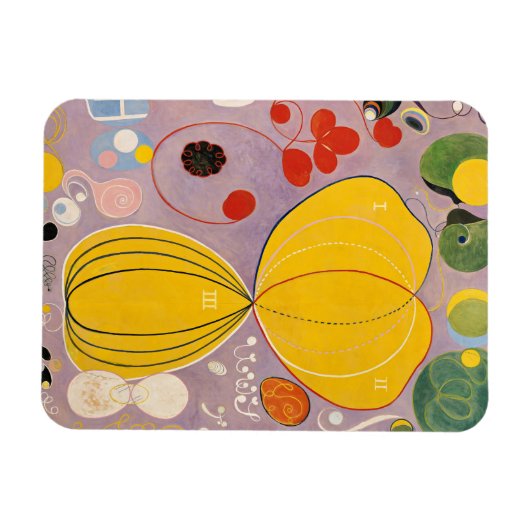 De Tien grootste, groep IV, nr.7 van Hilma af Klin Magneet (Horizontaal)