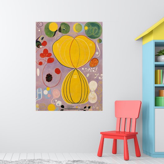 De Tien grootste, groep IV, nr.7 van Hilma af Klin Poster (Kinderkamer 1)