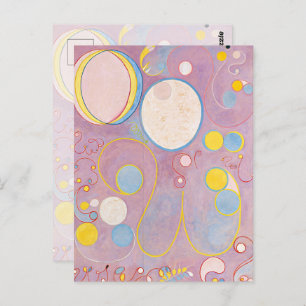 De Tien grootste, groep IV, nr.8 van Hilma af Klin Briefkaart